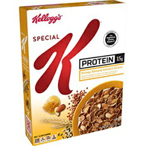 Kellogg 039 s Special K Protein, Breakfast Cereal, Honey Almond Ancient Grains, A Good Source of 9 Vitamins and Minerals, 11oz Box