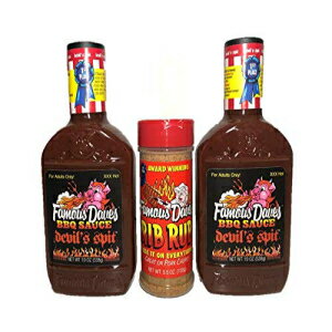 L Dave's Devil's Spit Ǝܗ̂郊uuoh Famous Dave's Devil's Spit and Award Winning Rib Rub Bundle