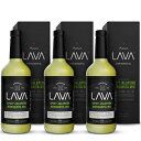 (3-Pack) LAVA Premium Spicy Jalape?o Margarita Mix by LAVA Craft Cocktail Co., Made with Real Jalape?os, Agave Nectar, Key Limes, Lots of Flavor