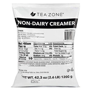 Tea Zone 乳製品不使用のクリーマー、2.6 ポンド Tea Zone Non-Dairy Creamer, 2.6 Pound