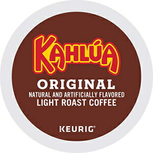 カルーア オリジナル、シングルサーブ キューリグ K カップ ポッド、ライトロースト コーヒー、72 個 Kahlua Original, Single-Serve Keurig K-Cup Pod, Light Roast Coffee, 72 Count