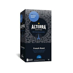 ALTERRA コーヒー フレンチ ロースト シングルサーブ フレッシュパック MARS DRINKS FLAVIA Brewer 用、20 パケット ALTERRA Coffee French Roast Single Serve Freshpacks for MARS DRINKS FLAVIA Brewer, 20 Packets
