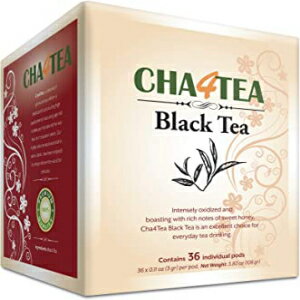 Cha4TEA36-L[OKJbvp̃JEgg|bh Cha4TEA 36-Count Black Tea Pods for Keurig K-Cup Brewers