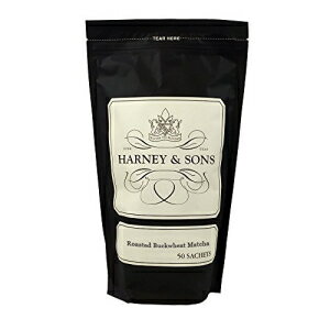 Harney Sons 焙煎そば抹茶 50袋 Harney Sons Roasted Buckwheat Matcha Tea, 50 Sachets