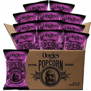 Oogie's グルメポップコーン、オリジナルケトルコーン、4.25 オンスバッグ (12 個パック) Oogie’s Gourmet Popcorn, Original Kettlecorn, 4.25 Oz bag (Pack of 12)