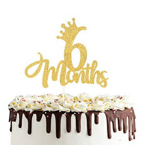 6 ヶ月 1/2 誕生日ケーキトッパー両面ゴールドグリッターハーフバースデーベビーシャワー最初の誕生日パーティーの装飾 PANHUI 6 Months 1/2 birthday Cake Topper Double Sided Gold Glitter Half Birthday Baby Shower First Birthday Party Decorat 6 ヶ月 1/2 誕生日ケーキトッパー両面ゴールドグリッターハーフバースデーベビーシャワー最初の誕生日パーティーの装飾 PANHUI 6 Months 1/2 birthday Cake Topper Double Sided Gold Glitter Half Birthday Baby Shower First Birthday Party Decorat