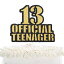 ƥ󥨥㡼13Фȥåѡ-ˤλҤνλ13Фˡɥå-13Фѡƥ LHCING Official Teenager 13 Birthday Cake Topper - Boys Girls 13th Birthday Ceremony Gold Glitt