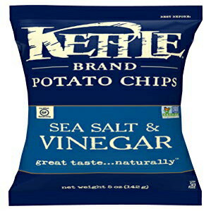 楽天GlomarketKettle Brand ポテトチップス、海塩と酢、5 オンス （15 個パック） Kettle Brand Potato Chips, Sea Salt and Vinegar, 5 Ounce （Pack of 15）