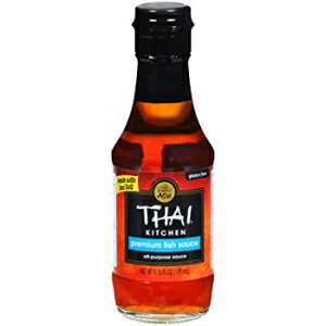 タイキッチン グルテンフリー プレミアムフィッシュソース、6.76オンス Thai Kitchen Gluten Free Premium Fish Sauce, 6.76 oz