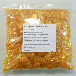 o^[XRb` fBXN 5 |h oN n[h LfBB425 Butterscotch Discs 5 Lbs Bulk Hard Candy Approx. 425 Pieces