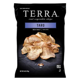 TERRA太郎野菜チップスと海塩、6オンス。 TERRA Taro Vegetable Chips with Sea Salt, 6 oz.
