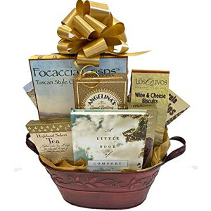 楽天GlomarketGifts Fulfilled Sympathy Gift Basket for Loss of Mother, Father, Loved One Bereavement Gift with Book plus Sympathy Food, Cookies and Snacks