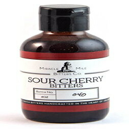 ミラクルマイル サワーチェリービターズ 4オンス Miracle Mile Sour Cherry Bitters 4 oz