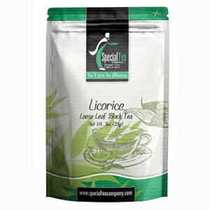 スペシャルティーリコリスルースブラックティー、3オンス Special Tea Licorice Loose Black Tea, 3 Ounce