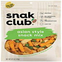 楽天Glomarketスナッククラブ アジアンスタイルスナックミックス、6.75オンス （6個パック） Snak Club Asian Style Snack Mix, 6.75 Ounce （Pack of 6）