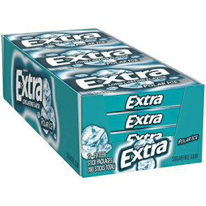 ガム エクストラ ポーラー アイス シュガーフリー ガム 15 ct. 12パック。(4枚入り) A1 Extra Polar Ice Sugar-Free Gum 15 ct. 12 pks. (pack of 4) A1