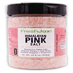 ヒマラヤ ピンク ソルト - FreshJax プレミアム ソルト (大ボトル) Himalayan Pink Salt - FreshJax Premium Salts (Large Bottle)