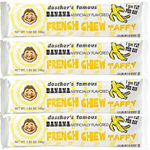 ドッシャーズ バナナ フレンチ チュー タフィー Doscher's Banana French Chew Taffy