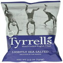 ティレルズ クリスプ、軽く海塩味、5.3 オンス Tyrrell's Crisps, Lightly Sea Salted, 5.3 Ounce