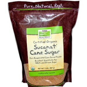 楽天GlomarketNOW Foods オーガニック スカナート サトウキビ シュガー 2 ポンド バッグ NOW Foods Organic Sucanat Cane Sugar-2 lb Bag