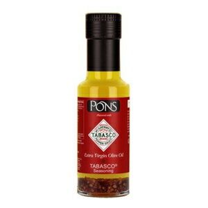 'PONS エクストラバージンオリーブオイル、タバスコシーズニング入り、4.2 fl. オズ 'PONS Extra Virgin Olive Oil with Tobasco Seasoning, 4.2 fl. oz