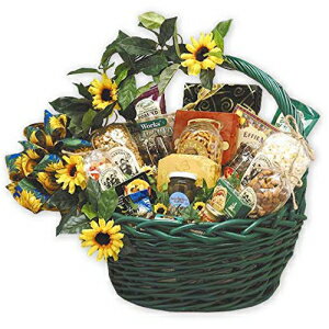 スナックギフトミディアムヒマワリディライトグルメトリートギフトバスケット Snack Baskets Snack Gift Medium Sunflower Delights Gourmet Treats Gift Basket