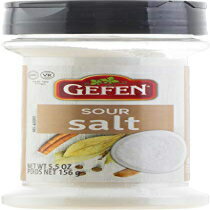GEFEN サワーソルト、正味重量 5.5 オンス (156g) GEFEN Sour Salt, NET WT 5.5 oz (156g)
