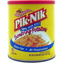 Pik-Nik シューストリング ポテト 塩分 50% オフ 4 オンス (2 個パック) Pik-Nik Shoestring Potatoes 50% less salt 4 oz ( Pack of 2 )