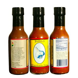 Hot Sauce Gift Set Truffle Oil Infused Hot Sauce Frohlich: That Garlic Sauce 3 Pack