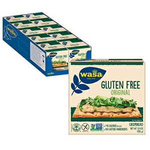 Wasa グルテンフリー オリジナル クリスプブレッド、5.4 オンス (10 個パック) Wasa Gluten Free Original Crispbread, 5.4 Ounce (Pack of 10)