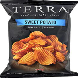 テラ クリンクル カット サツマイモ、シーソルト、6 オンス Terra Crinkle Cut Sweet Potato, Sea Salt, 6 oz