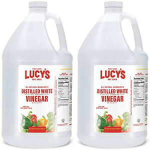 Lucy's Family Owned - VRzCgrlK[A1 K 128 IXB(2) Lucy's Family Owned - Natural Distilled White Vinegar, 1 Gallon 128oz. (Pack of 2)