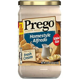 楽天GlomarketPrego パスタソース、ホームスタイル アルフレッド ソース、22 オンス ジャー Prego Pasta Sauce, Homestyle Alfredo Sauce, 22 Ounce Jar