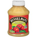 Musselman の無糖アップルソース 46 オンス (2 個パック) Musselman 039 s Unsweetened Apple Sauce, 46 Ounces (Pack of 2)