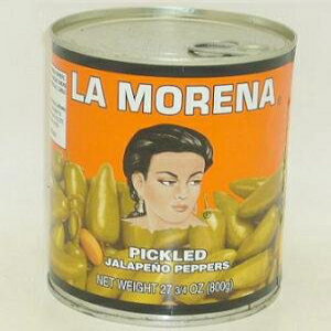 La Morena ホールハラペーニョペッパー 27 オンス La Morena Whole Jalapenos Peppers, 27 oz.