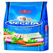 楽天Glomarketベジータ 万能調味料とスープミックス、70オンスバッグ Vegeta All Purpose Seasoning and Soup Mix, 70 Ounce Bag