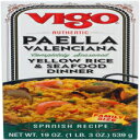 ビーゴ本格パエリア バレンシアーナ イエローライス＆シーフードディナー スペイン料理レシピ（イエローライス＆シーフードディナー 19オンス（6個パック）） Vigo Authentic Paella Valenciana, Yellow Rice Seafood Dinner, Spanish Recipe (Yellow