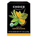 Choice Organics – 有機玄米茶 (6 パック) – 有機緑茶 – 96 ティーバッグ Choice Organics – Organic Genmaicha Tea (6 Pack) – Organic Green Tea – 96 Tea Bags