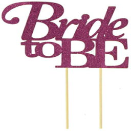 All About Details Pink Bride-to-be Cake Topper, 6 x 8