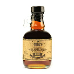 バーモントラムメープルシロップ Wood's Vermont Rum Maple Syrup