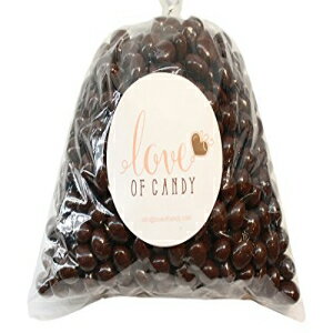 Love of Candy バルクキャンディ - チョコレートで覆われたエスプレッソビーンズ - 7ポンドバッグ Love of Candy Bulk Candy - Chocolate Covered Espresso Beans - 7lb Bag