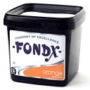 FOND XCEL FONDX Rolled Fondant 2 lb - Vanilla Flavor, Orange