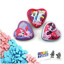 My Little Pony Friendship Hearts Tin Candy（3 Pack）ベリーフレーバーギフトスタッファー GosuToysステッカー2枚付き Gosu Toys My Little Pony Friendship Hearts Tin Candy (3 Pack) Berry Flavor Gift Stuffer with 2 GosuToys Stickers