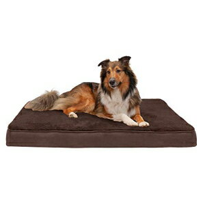 Furhaven ƔLpᔽybgxbh - NVbNNbVe[ƃXG[ȟpxbh}bgAO\Ő􂦂Jo[tAGXvb\AW{ (XL) Furhaven Memory Foam Pet Bed for Dogs and Cats - Classic Cushion Terry and Suede