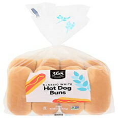 楽天Glomarket365 by Whole Foods Market、ロールホットドッグ ホワイトフレッシュ 8 カウント、15 オンス 365 by Whole Foods Market, Roll Hot Dog White Fresh 8 Count, 15 Ounce