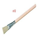 アメージングチャイルドスモールウッドハンドルグルーブラシ43/4 （12cm）-12のグレートバリューセット Amazing Child Small Wooden Handled Glue Brush 4 3/4 (12cm) - Great Value Set of 12