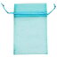 ӡۥå󥶥ɥȥ12եȥХå4 x 6饤ȥ֥롼 Beadaholique Organza Drawstring 12 Gift Bags, 4 by 6-Inch, Light Blue