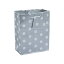 FunExpress-ѡƥѤξʥСݥ륫ɥåȥեȥХå-ѡƥ-Хå-楮եWϥɥ-ѡƥ-12 Fun Express - Small Silver Polka Dot Gift Bags for Party - Party Supplies - Bags - Paper Gift W &Handles -