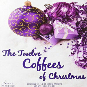 コーヒーマスターズ クリスマスの 12 種類のコーヒー バラエティ パック Coffee Masters The Twelve Coffees of Christmas Variety Pack