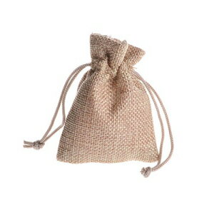 Yalulu 2.8x3.5 50ѥå ߥŷۥեȥХå ʥդ &եȥץȡեʥå&奨꡼ Yalulu 2.8x3.5inch 50 Pack Mini Natural Burlap Gift Bag with Nylon Drawstring for Arts &Craft